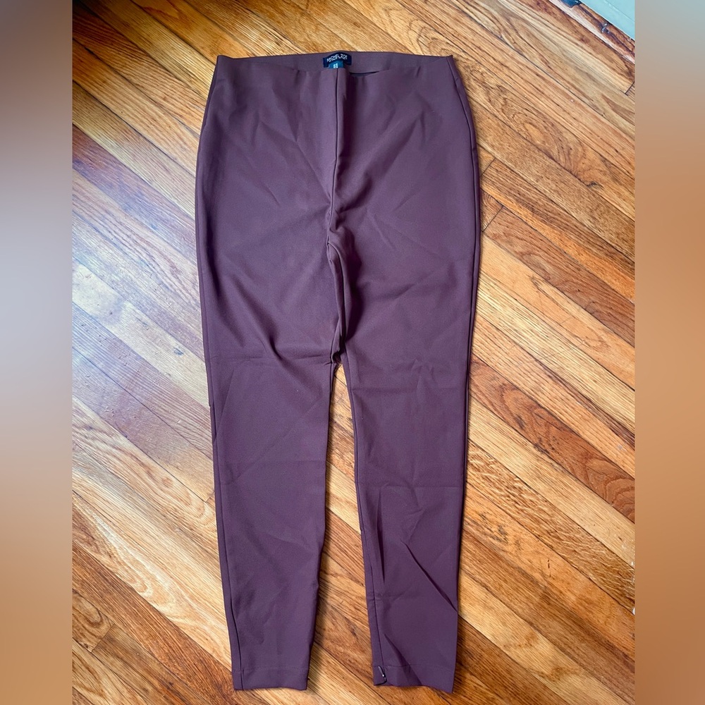 Chocolate brown woman’s trousers. Dress pants. Size 12, brand new